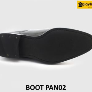 [Outlet size 40] Giày da chelsea boot nam công sở màu đen PAN02 005