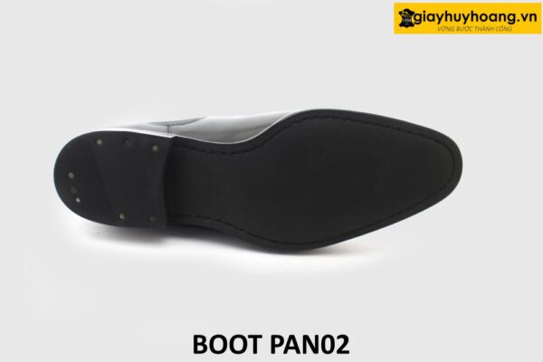 [Outlet size 40] Giày da chelsea boot nam công sở màu đen PAN02 005