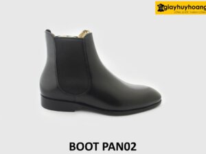 [Outlet size 40] Giày da chelsea boot nam công sở màu đen PAN02 001