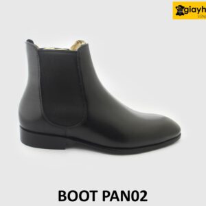 [Outlet size 40] Giày da chelsea boot nam công sở màu đen PAN02 001