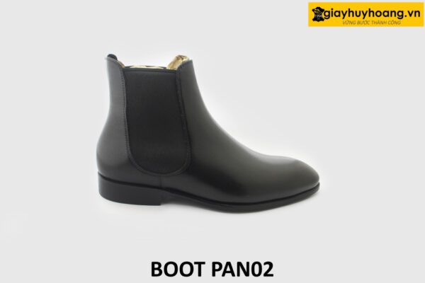 [Outlet size 40] Giày da chelsea boot nam công sở màu đen PAN02 001