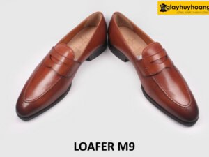 [Size 40+41+43] Giày da bò nam công sở Penny loafer M9 005