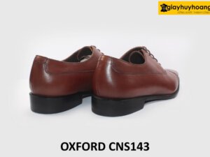Giày tây da nam mũi vuông sang trọng Oxford CNS143 005