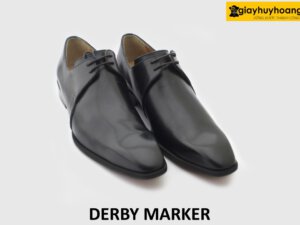 [Outlet] Giày tây nam 2 lỗ buộc sang trọng Derby MARKER 001