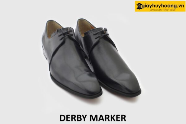 [Outlet] Giày tây nam 2 lỗ buộc sang trọng Derby MARKER 001