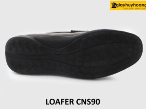 [Outlet] Giày lười da nam đế bằng cao su loafer CNS90 002