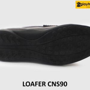 [Outlet] Giày lười da nam đế bằng cao su loafer CNS90 002