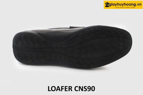 [Outlet] Giày lười da nam đế bằng cao su loafer CNS90 002