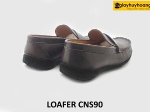 [Outlet] Giày lười da nam đế bằng cao su loafer CNS90 003