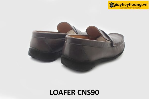 [Outlet] Giày lười da nam đế bằng cao su loafer CNS90 003