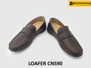 [Outlet] Giày lười da nam đế bằng cao su loafer CNS90 004