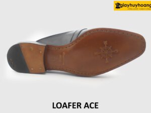 [Outlet size 40+42] Dép da nam không gót phong cách loafer ACE 005