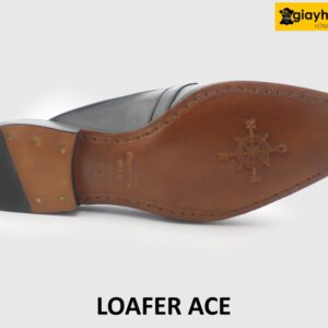 [Outlet size 40+42] Dép da nam không gót phong cách loafer ACE 005