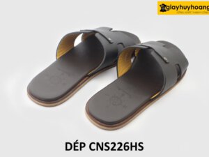 [Outlet size 43] Dép da bò thời trang nam cao cấp loafer CNS226HS 003