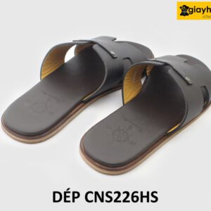 [Outlet size 43] Dép da bò thời trang nam cao cấp loafer CNS226HS 003