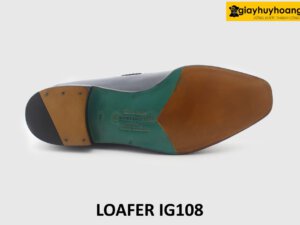 [Outlet size 41+42] Giày lười nam đế da bò cao cấp loafer IG108 006