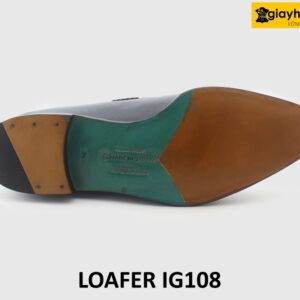 [Outlet size 41+42] Giày lười nam đế da bò cao cấp loafer IG108 006