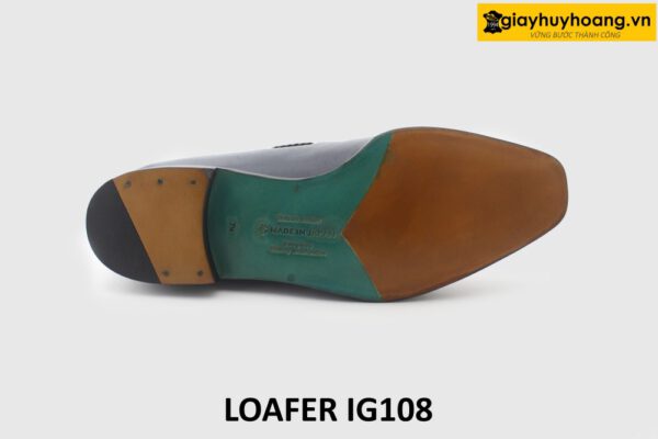 [Outlet size 41+42] Giày lười nam đế da bò cao cấp loafer IG108 006