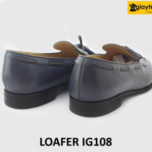 [Outlet size 41+42] Giày lười nam đế da bò cao cấp loafer IG108 005