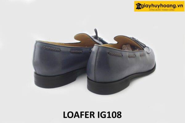 [Outlet size 41+42] Giày lười nam đế da bò cao cấp loafer IG108 005