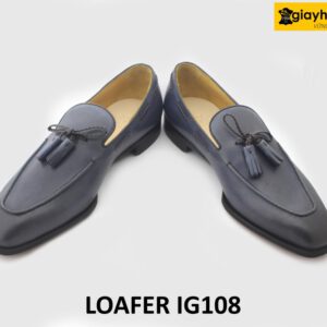 [Outlet size 41+42] Giày lười nam đế da bò cao cấp loafer IG108 004