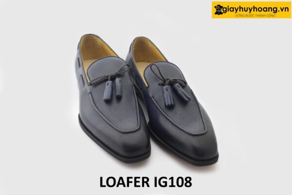 [Outlet size 41+42] Giày lười nam đế da bò cao cấp loafer IG108 003