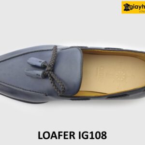 [Outlet size 41+42] Giày lười nam đế da bò cao cấp loafer IG108 002