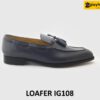 [Outlet size 41+42] Giày lười nam đế da bò cao cấp loafer IG108 001