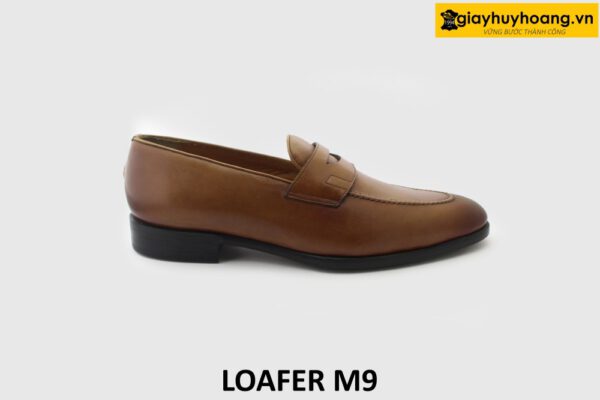 [Outlet size 42] Giày da bò nam công sở Penny loafer M9 001