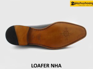 [Outlet] Giày lười da nam đế da bò khâu mckay loafer NHA 008