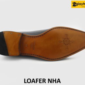 [Outlet] Giày lười da nam đế da bò khâu mckay loafer NHA 008