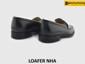[Outlet] Giày lười da nam đế da bò khâu mckay loafer NHA 007