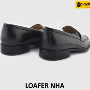 [Outlet] Giày lười da nam đế da bò khâu mckay loafer NHA 007