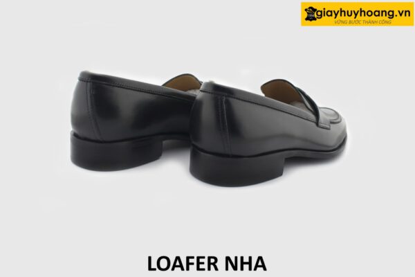 [Outlet] Giày lười da nam đế da bò khâu mckay loafer NHA 007