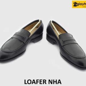 [Outlet] Giày lười da nam đế da bò khâu mckay loafer NHA 006