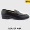 [Outlet] Giày lười da nam đế da bò khâu mckay loafer NHA 001