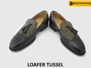 [Outlet] Giày lười da nam bền bỉ đẹp cá tính Loafer TUSSEL 003