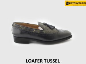 [Outlet] Giày lười da nam bền bỉ đẹp cá tính Loafer TUSSEL 001