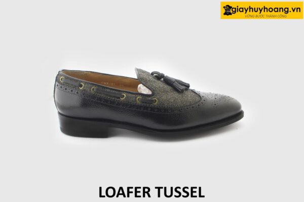 [Outlet] Giày lười da nam bền bỉ đẹp cá tính Loafer TUSSEL 001