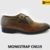 [Outlet] Giày da nam nhuộm màu thủ công Monkstrap CNS19 001