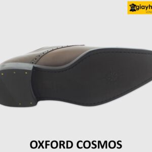 [Outlet] Giày da nam trơn không họa tiết Oxford COSMOS 005