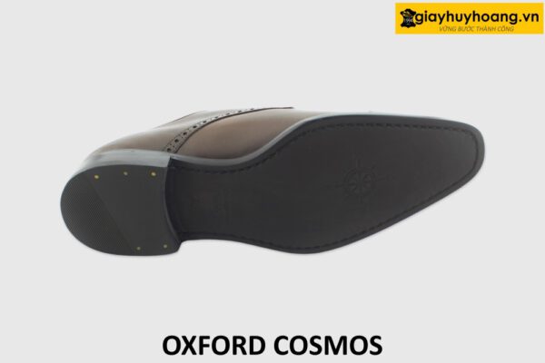 [Outlet] Giày da nam trơn không họa tiết Oxford COSMOS 005