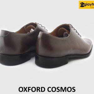 [Outlet] Giày da nam trơn không họa tiết Oxford COSMOS 004