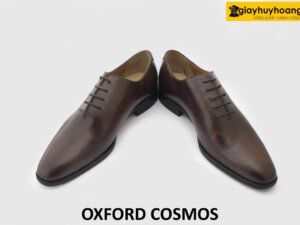 [Outlet] Giày da nam trơn không họa tiết Oxford COSMOS 003