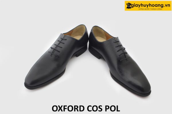 [Outlet size 39.42] Giày da nam trơn đơn giản thanh lịch Oxford COSPOL 003