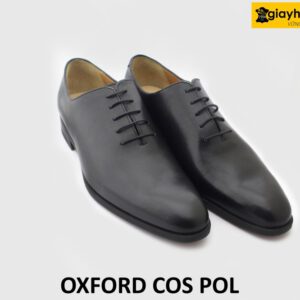 [Outlet size 39.42] Giày da nam trơn đơn giản thanh lịch Oxford COSPOL 002