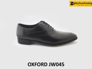 [Outlet size 43] Giày da trơn nam 1 miếng liền Oxford JW045 001