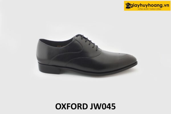 [Outlet size 43] Giày da trơn nam 1 miếng liền Oxford JW045 001