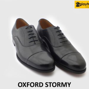 [Outlet] Giày da nam công sở đế da bò Oxford STORMY 004