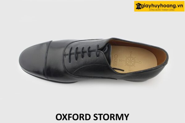 [Outlet] Giày da nam công sở đế da bò Oxford STORMY 003